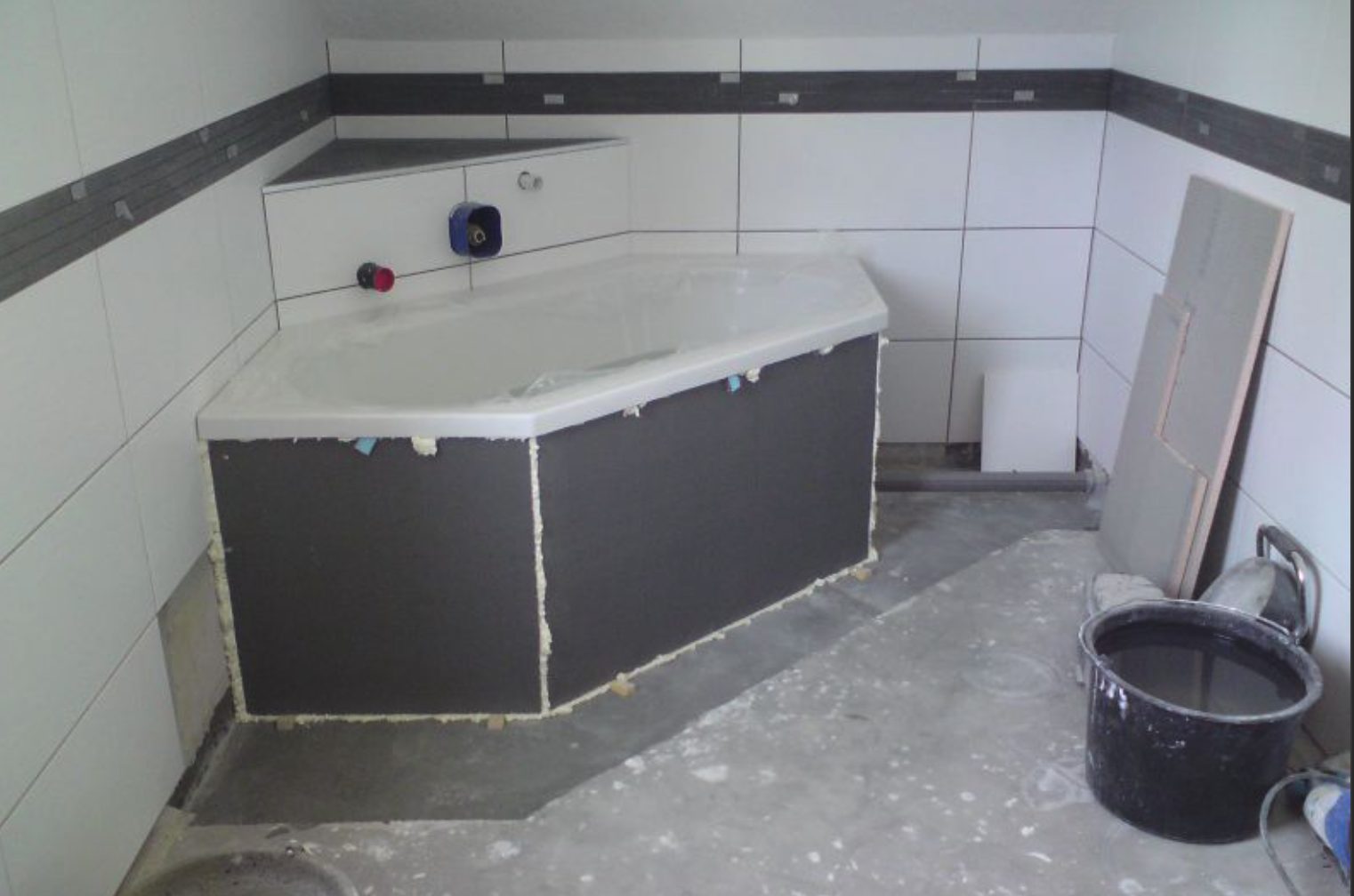 Vorher: Badezimmer