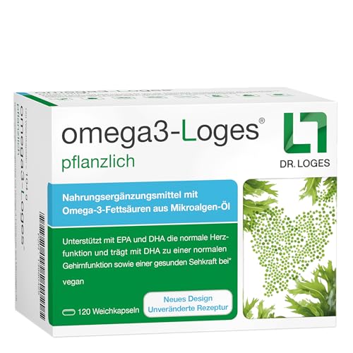 omega3-Loges® pflanzlich - 120 Kapseln - Nahrungsergänzungsmittel mit Omega-3-Fettsäuren aus Mikroalgen-Öl - Bild 3